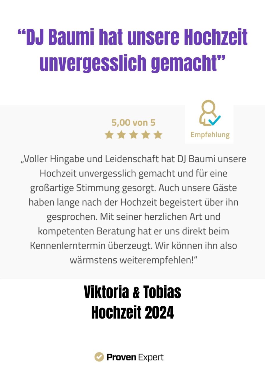 Bewertung von DJ Baumi Bewertung von DJ Baumi